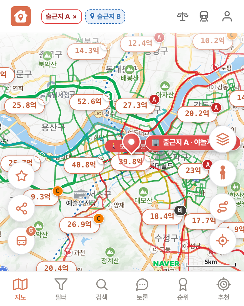 딱집 야놀자 삼성동 화면
